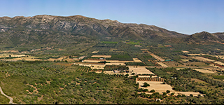 Panoramic view from shelter I d'Ermites.